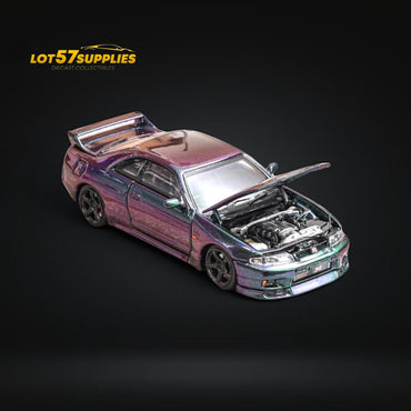 Focal Horizon Skyline GT-R R33 GT-R 4th Gen BCNR33 Magic Purple 1:64 (ONLINE ORDER ONLY)