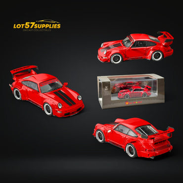 Star Model Porsche RWB 964 GT Wing Taikano Red Ordinary 1:64 (ONLINE ORDER ONLY)