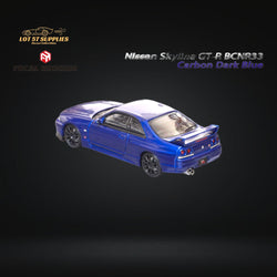 Focal Horizon Skyline GT-R R33 GT-R 4th Gen BCNR33 Full Carbon Dark blue 1:64 (ONLINE ORDER ONLY)