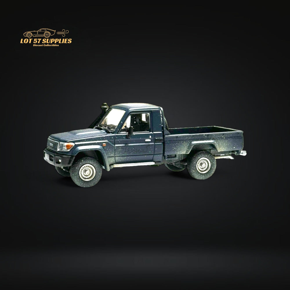 HobbyFans Toyota Land Cruiser 70 Series Blue Dirt Version 1:64 (ONLINE ORDER ONLY)