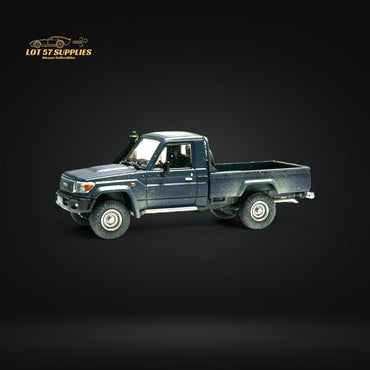 HobbyFans Toyota Land Cruiser 70 Series Blue Dirt Version 1:64 (ONLINE ORDER ONLY)