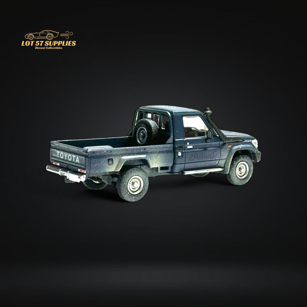 HobbyFans Toyota Land Cruiser 70 Series Blue Dirt Version 1:64 (ONLINE ORDER ONLY)