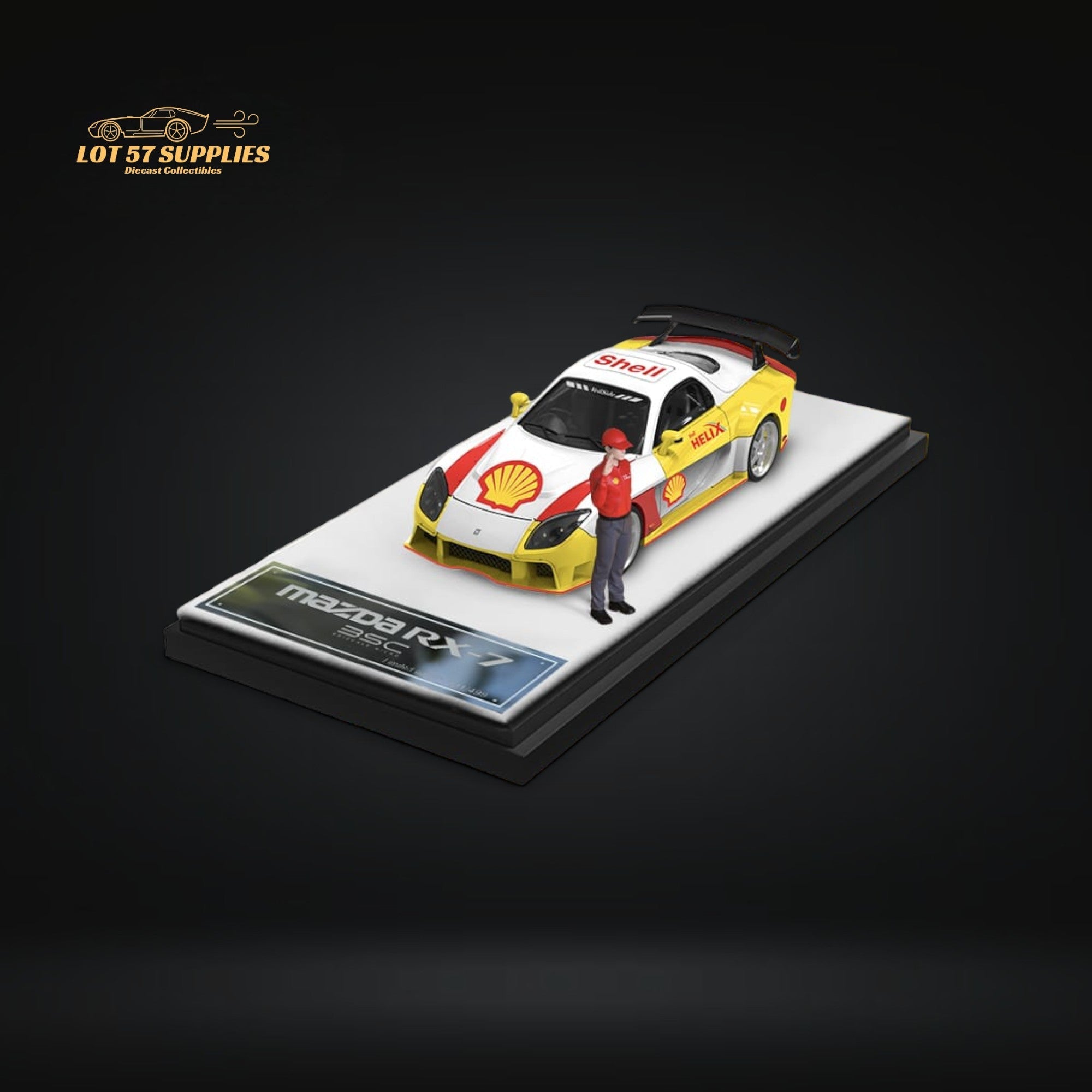 BSC Mazda RX-7 Veilside Shell Livery Figure Version 1:64 (ONLINE ORDER ONLY)