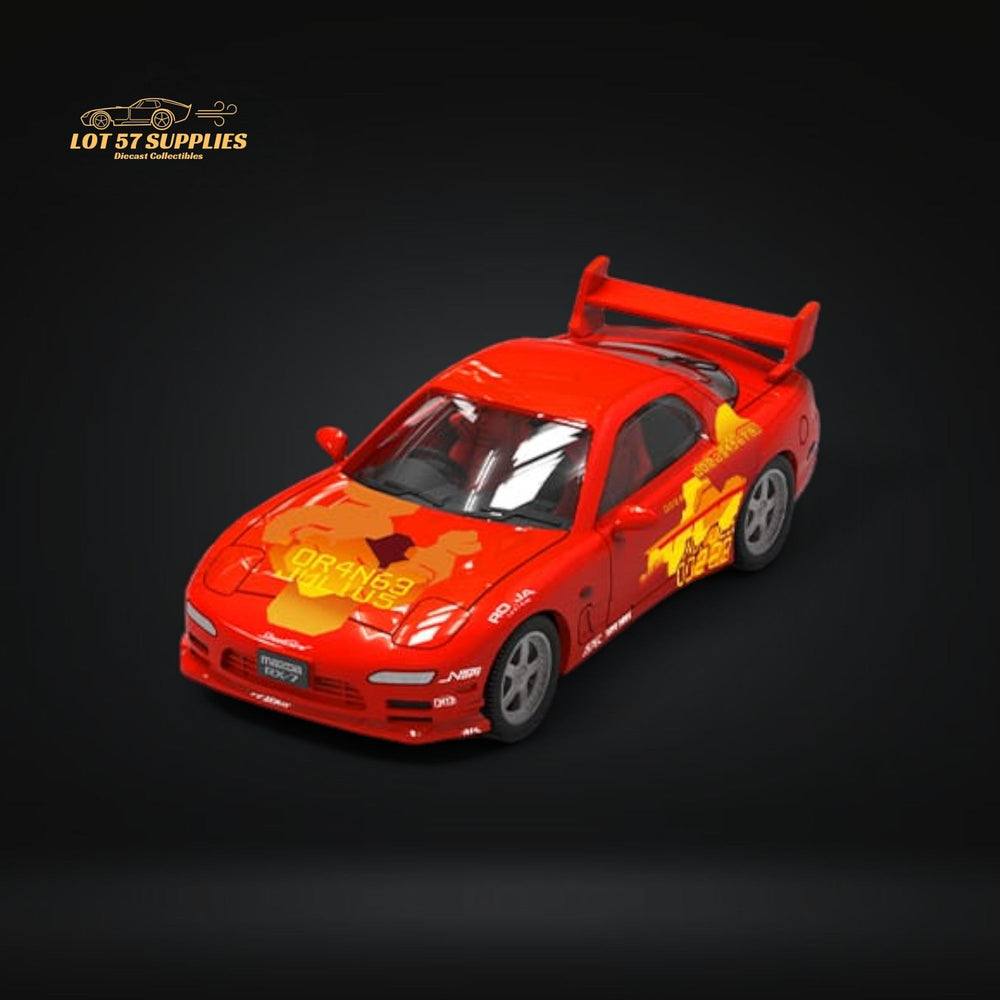 Mini Station Mazda RX-7 Red FNF Figure Version 1:64 (ONLINE ORDER ONLY)