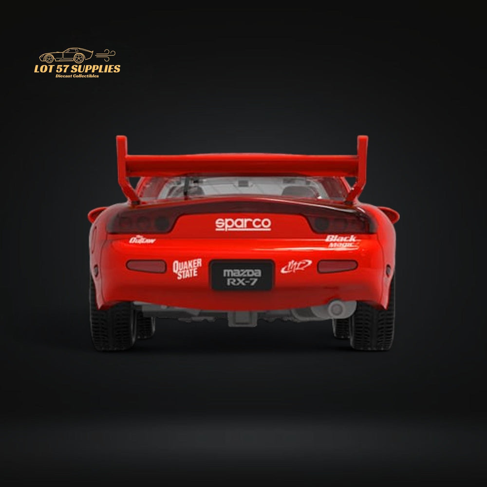 Mini Station Mazda RX-7 Red FNF Figure Version 1:64 (ONLINE ORDER ONLY)