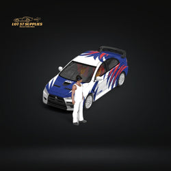 Mini Station Mitsubishi Lancer EVO X Need for Speed Black List #9 Livery Figure Version 1:64 (ONLINE ORDER ONLY)