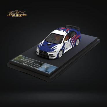 Mini Station Mitsubishi Lancer EVO X Need for Speed Black List #9 Livery Ordinary 1:64 (ONLINE ORDER ONLY)