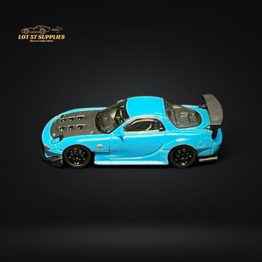 123 Hobby Mazda FD3S RX-7 in Baby Blue 1:64 (ONLINE ORDER ONLY)