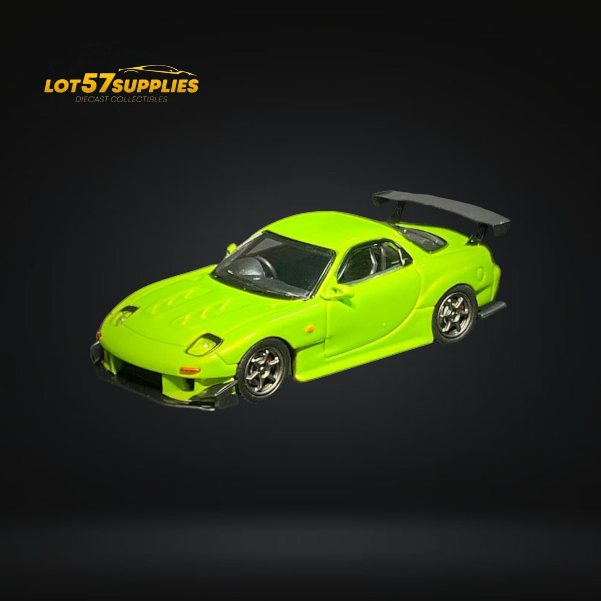 123 Hobby Mazda FD3S RX-7 in Apple Green 1:64 (ONLINE ORDER ONLY)