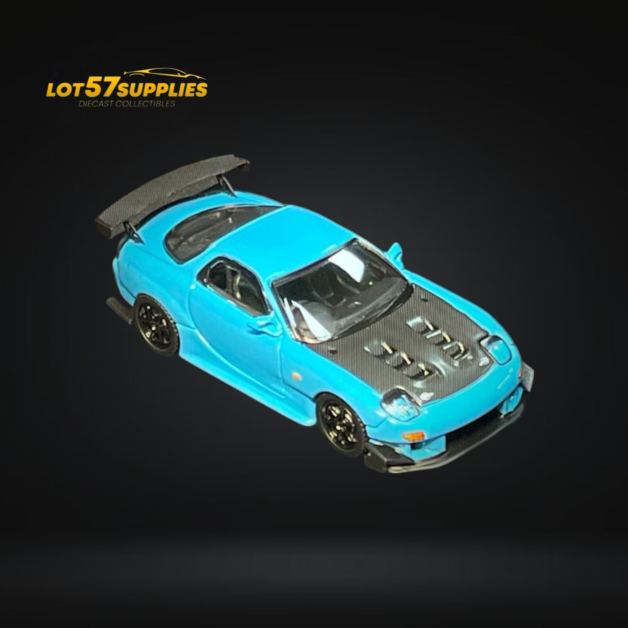 123 Hobby Mazda FD3S RX-7 in Baby Blue 1:64 (ONLINE ORDER ONLY)