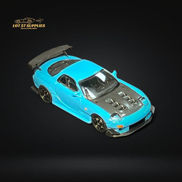 123 Hobby Mazda FD3S RX-7 in Baby Blue 1:64 (ONLINE ORDER ONLY)