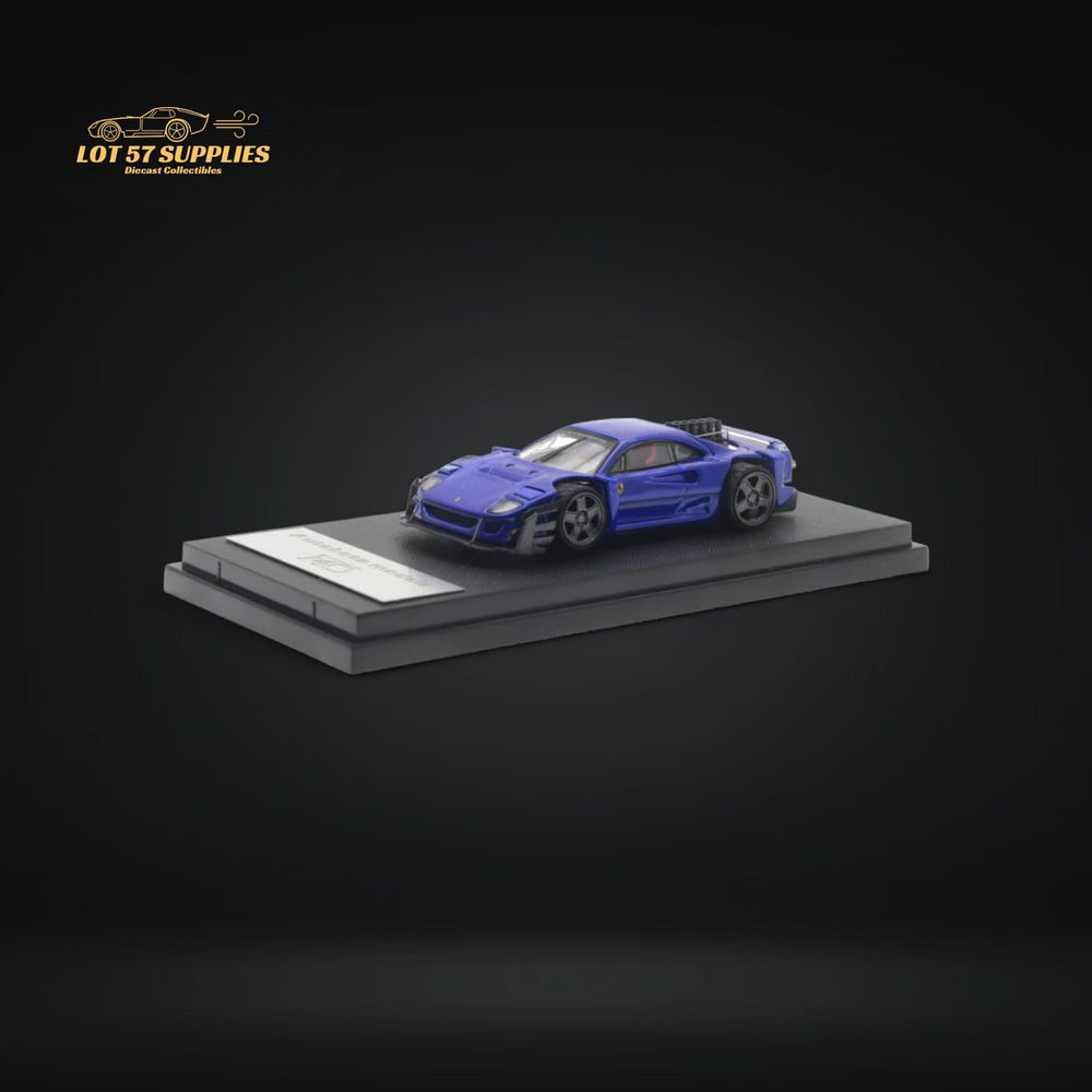 Autobots Modified Ferrari F40 AI Yasid in Blue 1:64 (ONLINE ORDER ONLY)