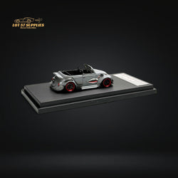 HKM Model VW Beetle Convertible Cabriolet Grey Shark Mouth 1:64 (ONLINE ORDER ONLY)