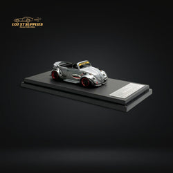 HKM Model VW Beetle Convertible Cabriolet Grey Shark Mouth 1:64 (ONLINE ORDER ONLY)