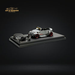HKM Model VW Beetle Convertible Cabriolet Grey Shark Mouth 1:64 (ONLINE ORDER ONLY)