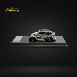 HKM Model VW Beetle Convertible Cabriolet Grey Shark Mouth 1:64 (ONLINE ORDER ONLY)