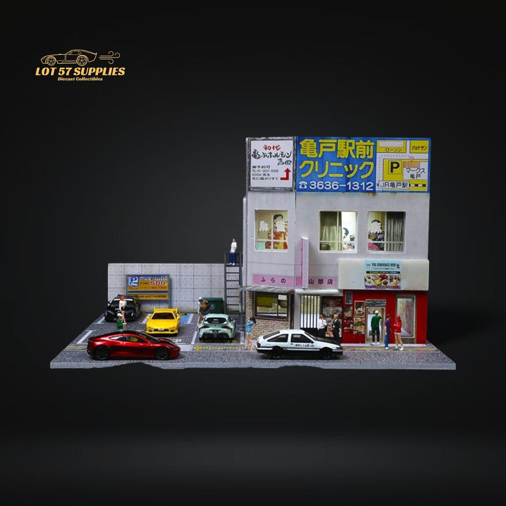 (Pre-Order) MoreArt Japanese Commercial Building Scene Diorama 1:64 MO936406 (ONLINE ORDER ONLY)