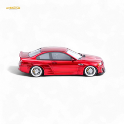 FLAME BMW M3 E46 Widebody Pandem in Metallic Red Resin 1:64 (ONLINE ORDER ONLY)