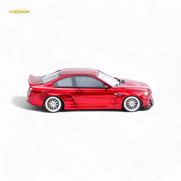 FLAME BMW M3 E46 Widebody Pandem in Metallic Red Resin 1:64 (ONLINE ORDER ONLY)