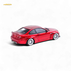 FLAME BMW M3 E46 Widebody Pandem in Metallic Red Resin 1:64 (ONLINE ORDER ONLY)