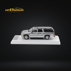 MK Miniatures Chevrolet Suburban in Silver 1:64 (ONLINE ORDER ONLY)