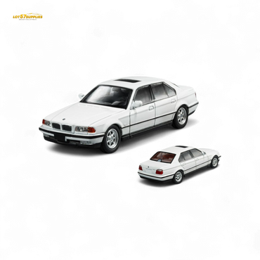DCM BMW E38 740iL 7-Series in White 1:64 (ONLINE ORDER ONLY)