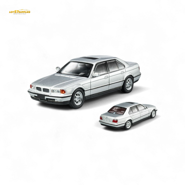 DCM BMW E38 740iL 7-Series in Silver 1:64 (ONLINE ORDER ONLY)