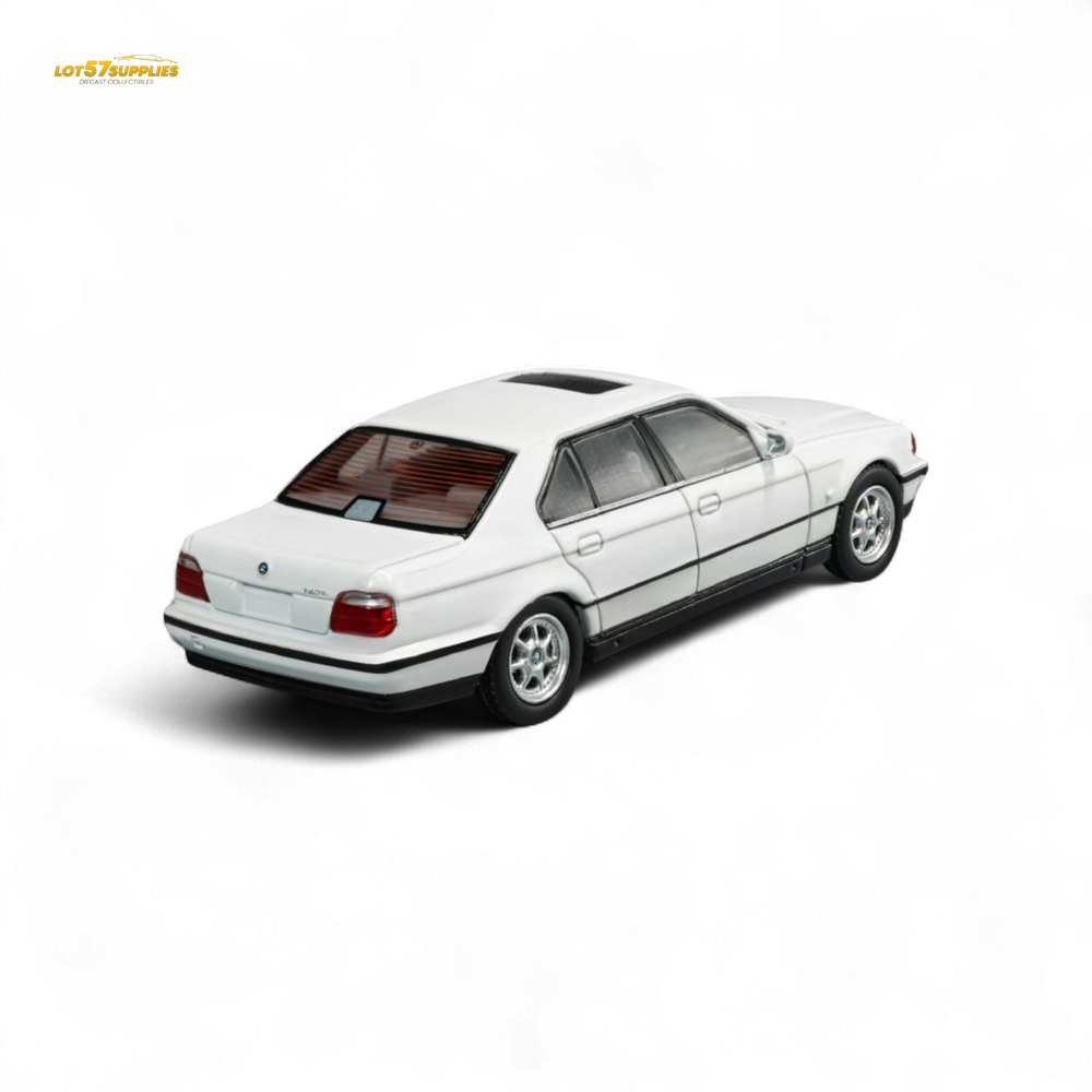 DCM BMW E38 740iL 7-Series in White 1:64 (ONLINE ORDER ONLY)
