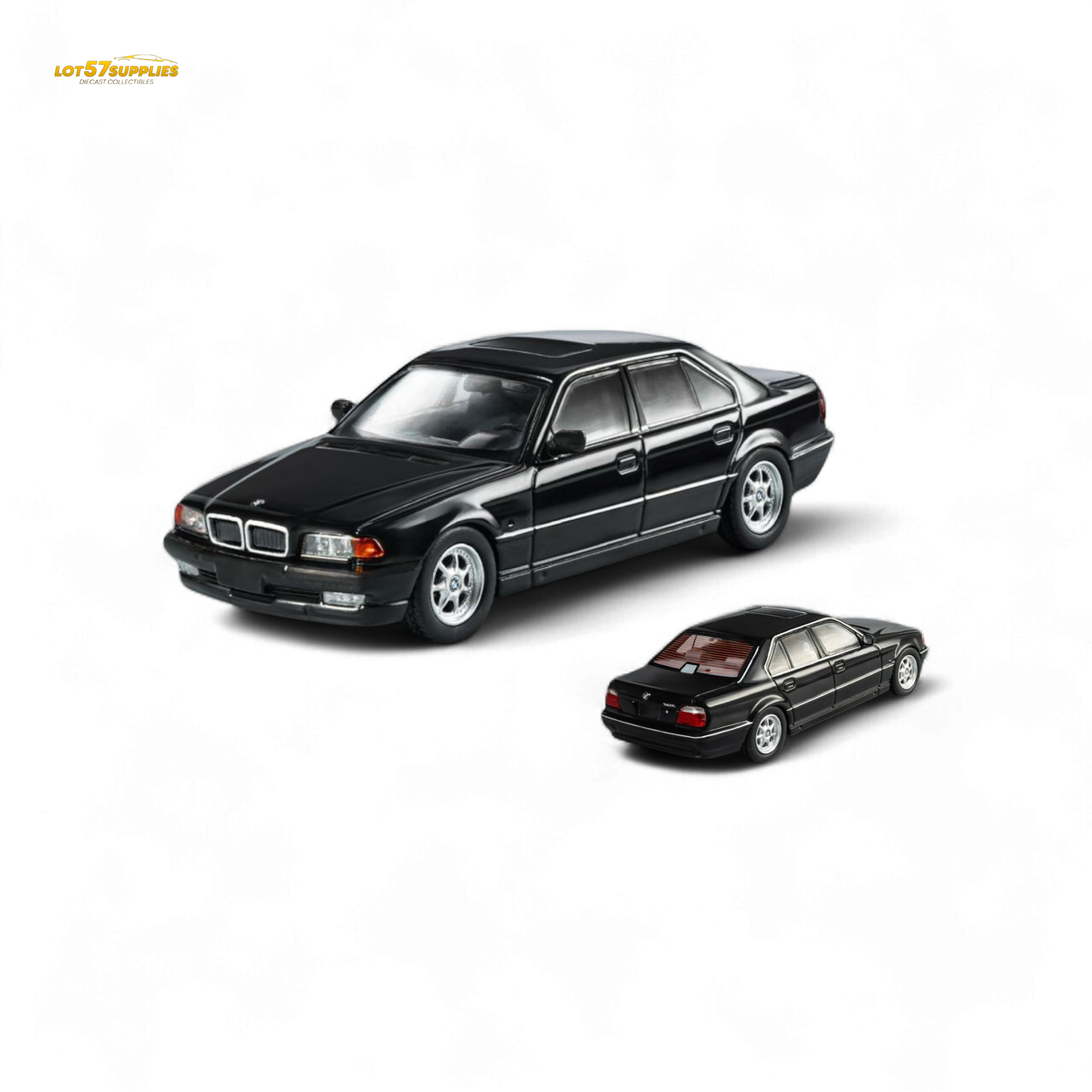 DCM BMW E38 740iL 7-Series in Black 1:64 (ONLINE ORDER ONLY)