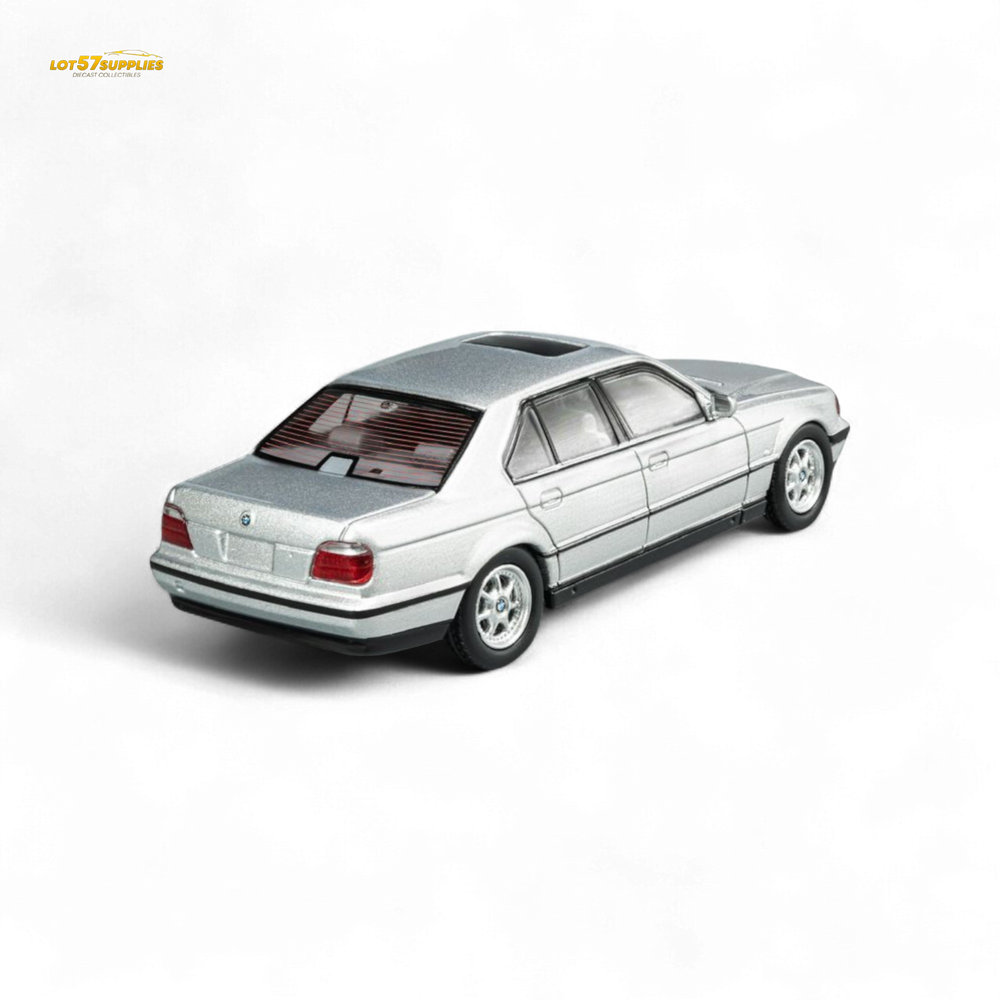 DCM BMW E38 740iL 7-Series in Silver 1:64 (ONLINE ORDER ONLY)