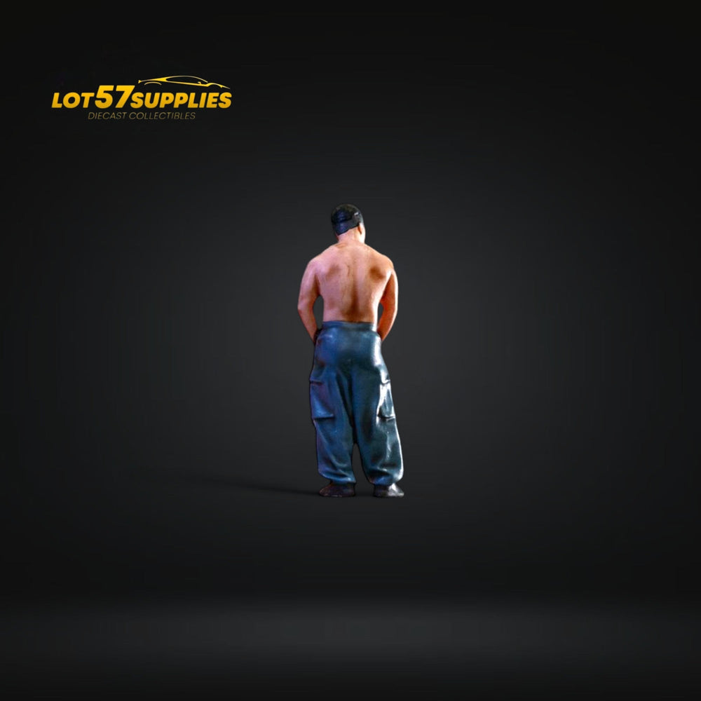 EHC Model Figure Set Muscle Man Duo 1:64 Resin (ONLINE ORDER ONLY)