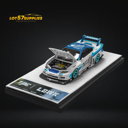 (Pre-Order) TPC Silvia S15 LBWK Blue / White Auto Finesse SEMA Ordinary 1:64 (ONLINE ORDER ONLY)