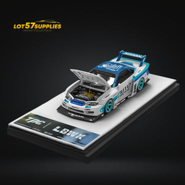 (Pre-Order) TPC Silvia S15 LBWK Blue / White Auto Finesse SEMA Ordinary 1:64 (ONLINE ORDER ONLY)