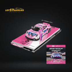 ModernArt Porsche 911 GT3 Cup-Yonda BWT Pink livery w/ figure 1:64 (ONLINE ORDER ONLY)