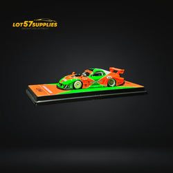 Inno64 Mazda RX-7 LBWK FD3S Orange/Green MDX 24' 1:64 IN64-LBWK-RX7-04 (ONLINE ORDER ONLY)