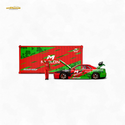 TimeMicro & MECLON GT-R R34 MECLON Container Set 1:64 (ONLINE ORDER ONLY)