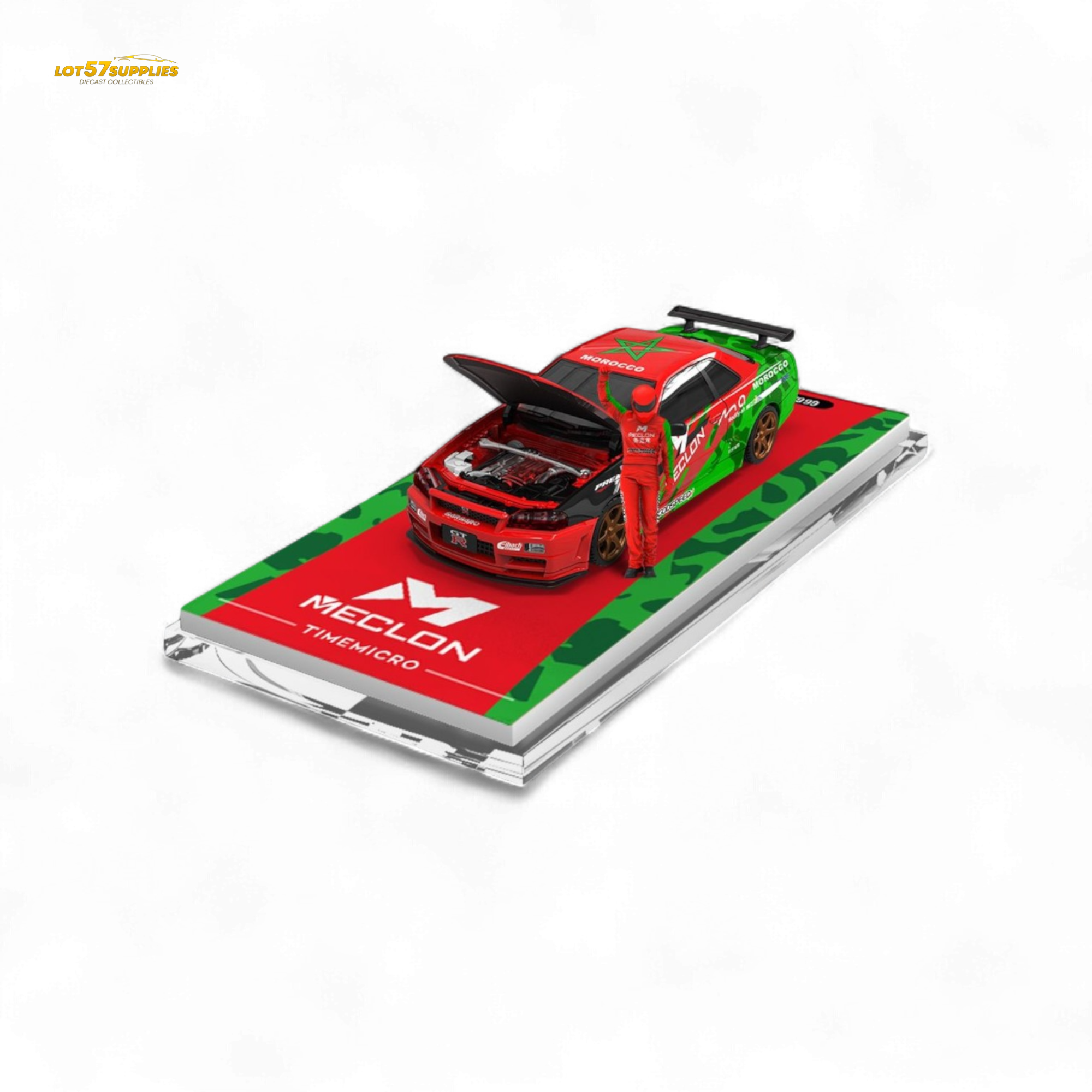 TimeMicro & MECLON GT-R R34 MECLON Figure Version 1:64 (ONLINE ORDER ONLY)