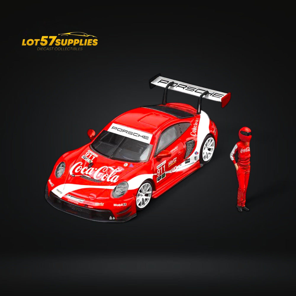 STAR RACE Porsche 911 GT3 Coca Cola Livery Figure Version 1:64 (ONLINE ORDER ONLY)