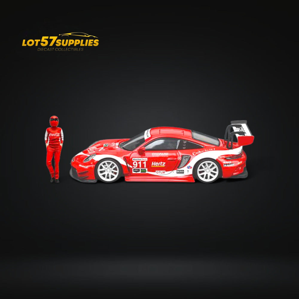 STAR RACE Porsche 911 GT3 Coca Cola Livery Figure Version 1:64 (ONLINE ORDER ONLY)