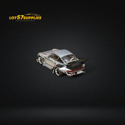(Pre-Order) Street Weapon Porsche RWB 993 Raw Varnish Color High Wing 1:64 (ONLINE ORDER ONLY)