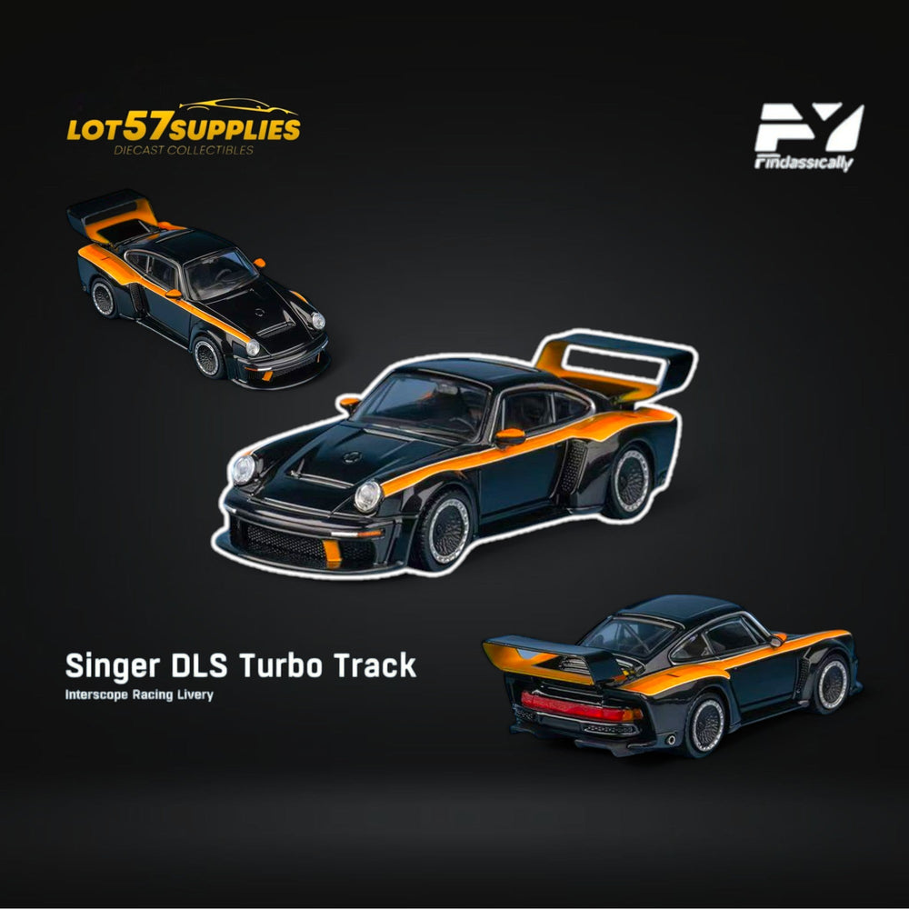 (Pre-Order) Findclassically Singer DLS Turbo High Tail Black Pearl Track Version 1:64 (ONLINE ORDER ONLY)