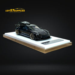 Error404 X Zephyr Designz Taycan in Black with Roof Box 1:64 (ONLINE ORDER ONLY)