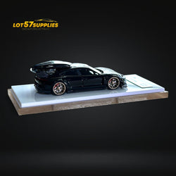 Error404 X Zephyr Designz Taycan in Black with Roof Box 1:64 (ONLINE ORDER ONLY)