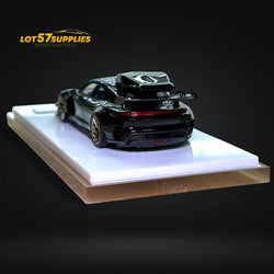 Error404 X Zephyr Designz Taycan in Black with Roof Box 1:64 (ONLINE ORDER ONLY)