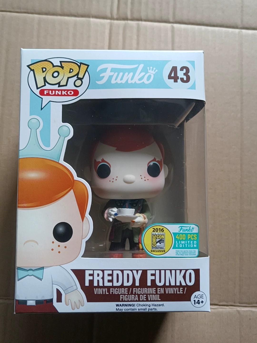 LE400 SDCC Freddy Funko as Mad Hatter (ONLINE ORDER ONLY)