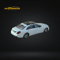 (Pre-Order) Rhino Model AMG S63 S Class 6th Gen W222 Matte Silver Bagged 1:64 (ONLINE ORDER ONLY)