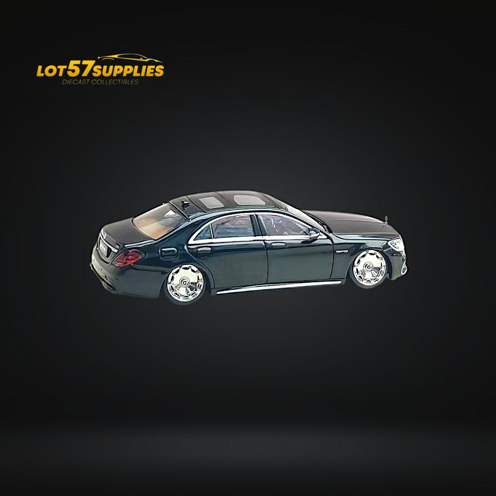 (Pre-Order) Rhino Model AMG S63 S Class 6th Gen W222 Black Bagged 1:64 (ONLINE ORDER ONLY)