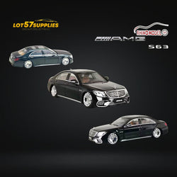 (Pre-Order) Rhino Model AMG S63 S Class 6th Gen W222 Black Bagged 1:64 (ONLINE ORDER ONLY)