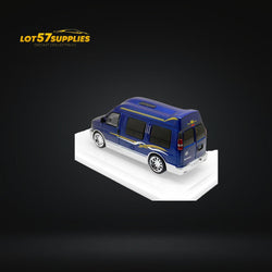 GOC GMC Savana Blue Silver Edition 1:64 - Limited to 500 Pcs (ONLINE ORDER ONLY)
