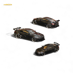 Street Weapon BMW M4 G82 Widebody in Black 1:64 (ONLINE ORDER ONLY)